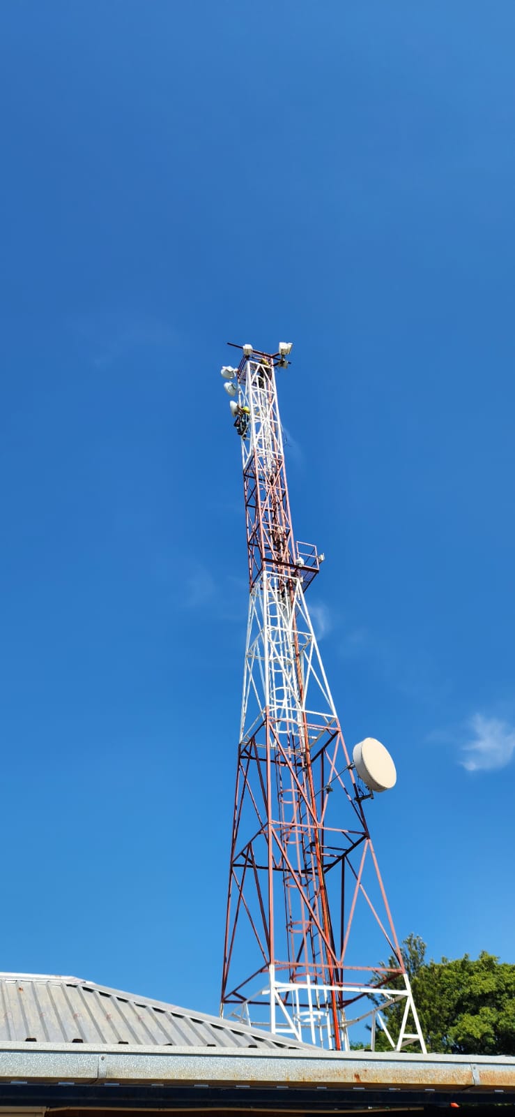 Network tower and Point-2-Point Network device installtion