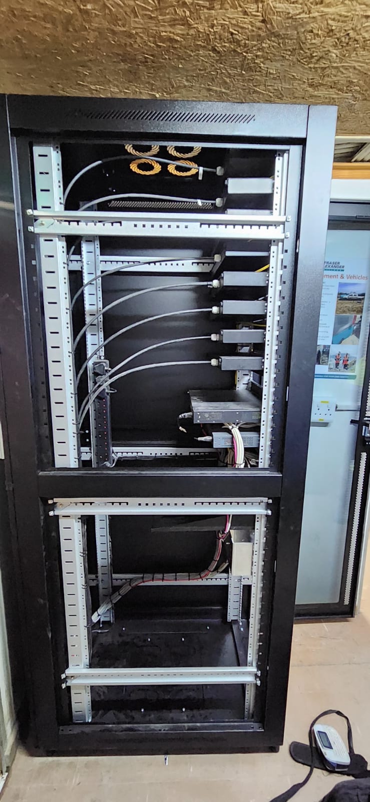 Fiber Rack Patch Terminations
